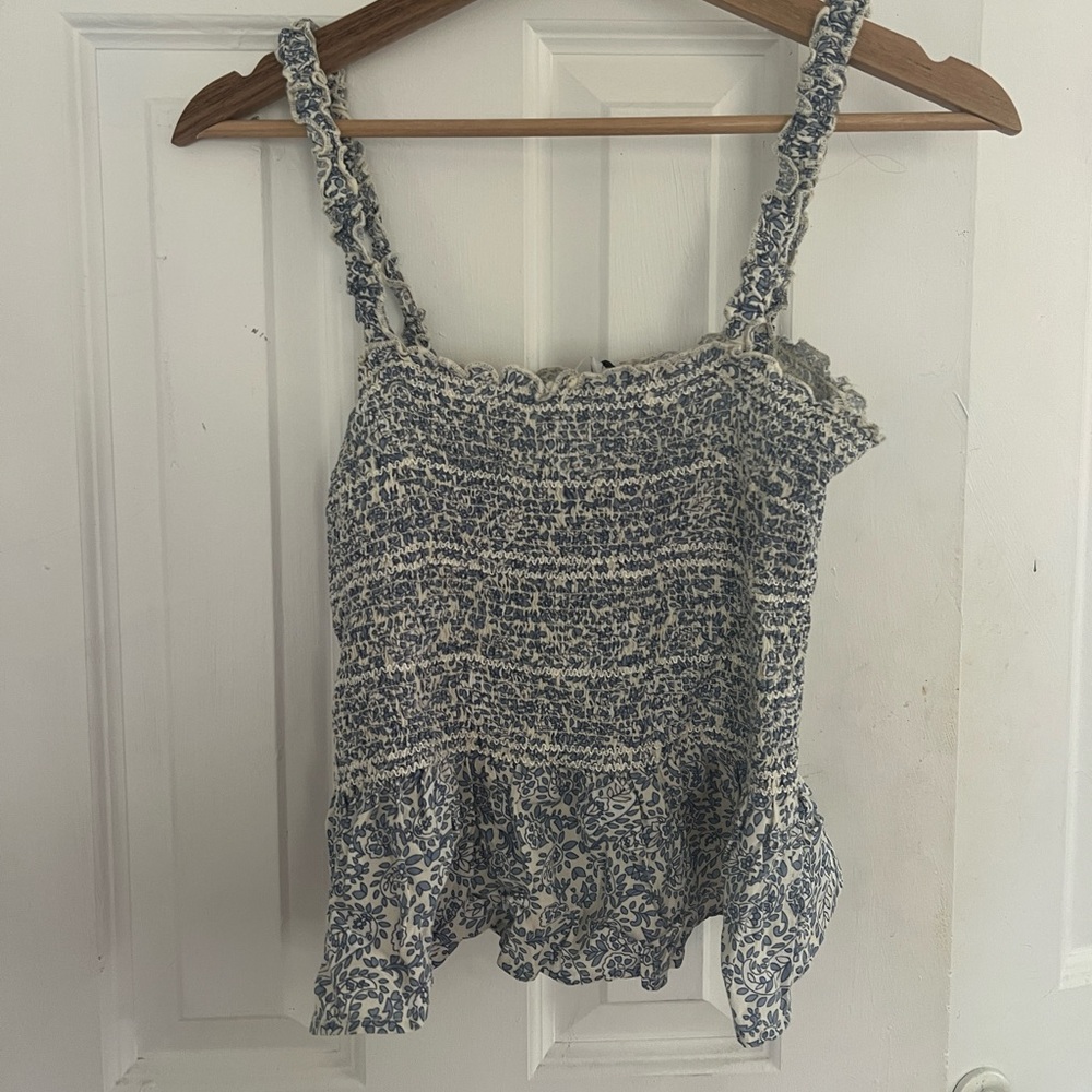 floral printed tank top